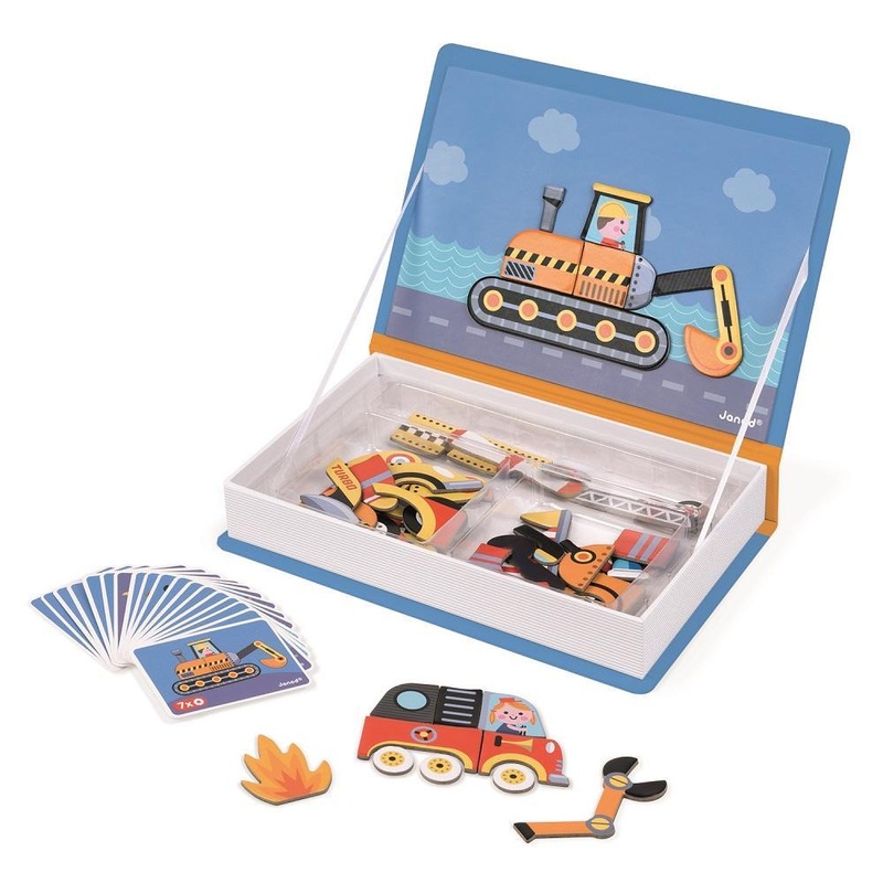 Janod Magnetibook (Racers)