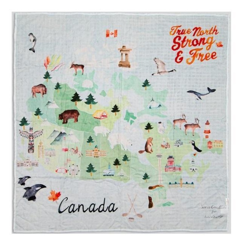 LouLou LOLLIPOP Muslin Single Swaddle (Canada)
