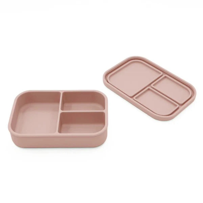 noka Small Silicone Sealed Lunch Box (Soft Blush)