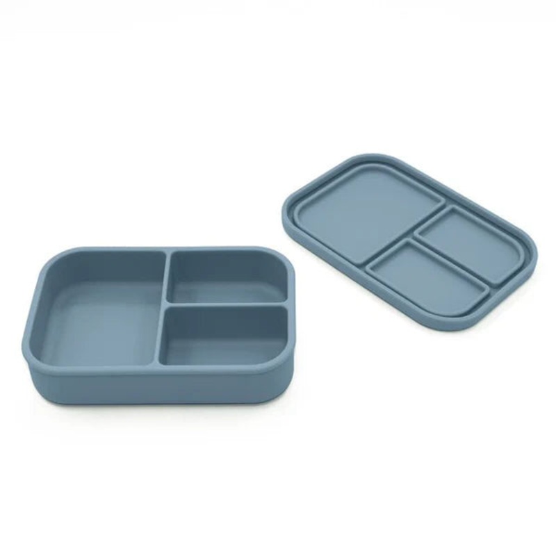 noka Small Silicone Sealed Lunch Box (Wave)