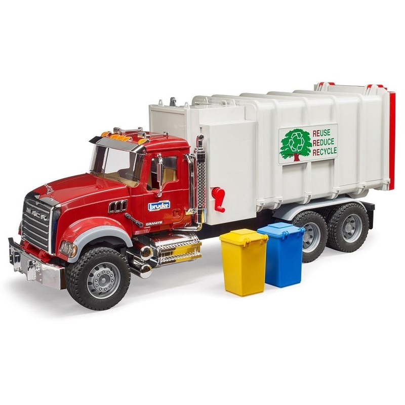 Bruder MACK Granite Side Loading Garbage Truck
