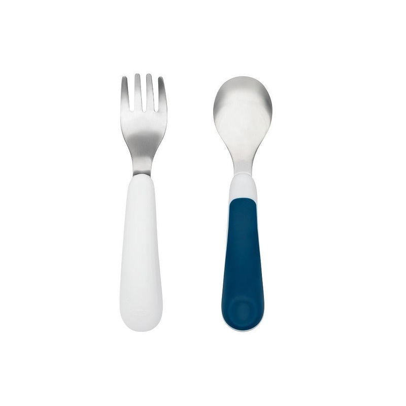 Oxo Tot Fork & Spoon Set (Tot Navy)