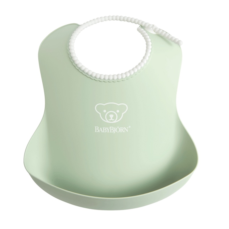 Baby Bjorn Baby Bib Single (Powder Green)