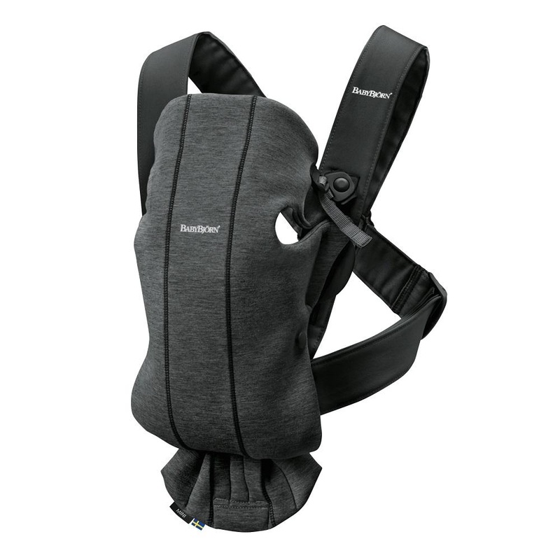 Baby Bjorn Baby Carrier Mini 3D Jersey (Charcoal Grey)