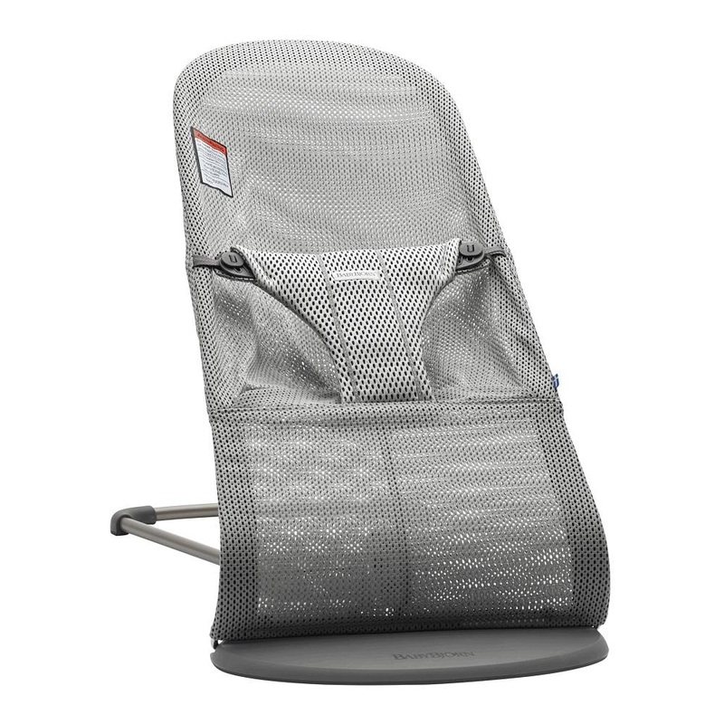 Baby Bjorn Bouncer Bliss 3D Mesh (Grey/Dark Grey Frame)