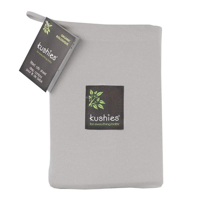 Kushies Organic Jersey Fitted Crib Sheet
