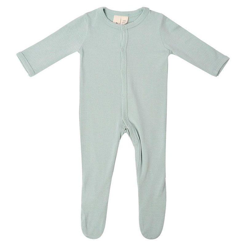 Kyte Baby Snap Footie (Sage)