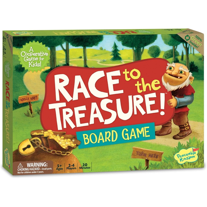 Peaceable Kingdom Race to the Treasure Game