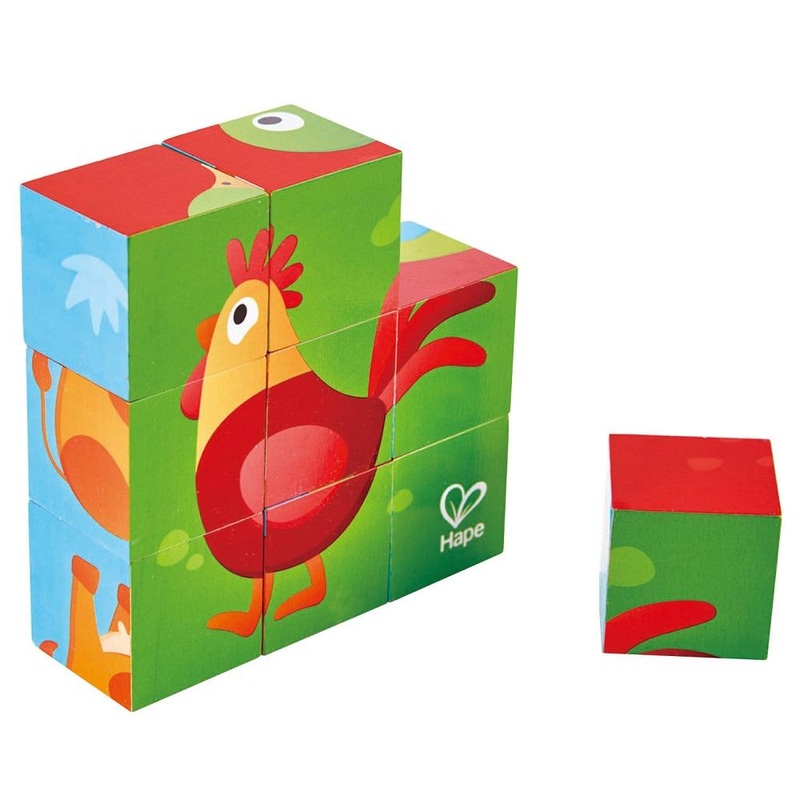 Hape Block Puzzle (Farm Animal)