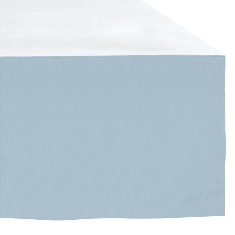 Perlimpinpin Cotton Crib Skirt (Glacier)