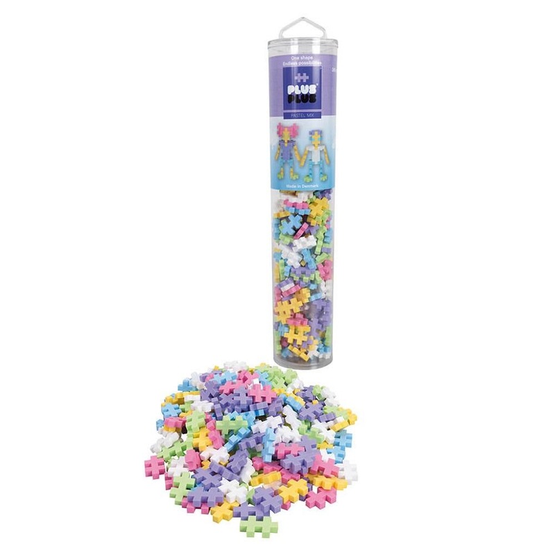 Plus Plus Mini Tube 240-Piece (Pastel Mix)