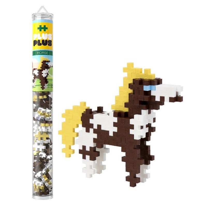 Plus Plus Mini Tube 70-Piece (Horse)