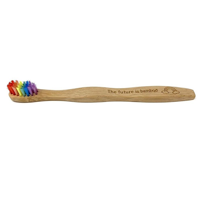 The Future Is Bamboo Kids Toothbrush (Rainbow)