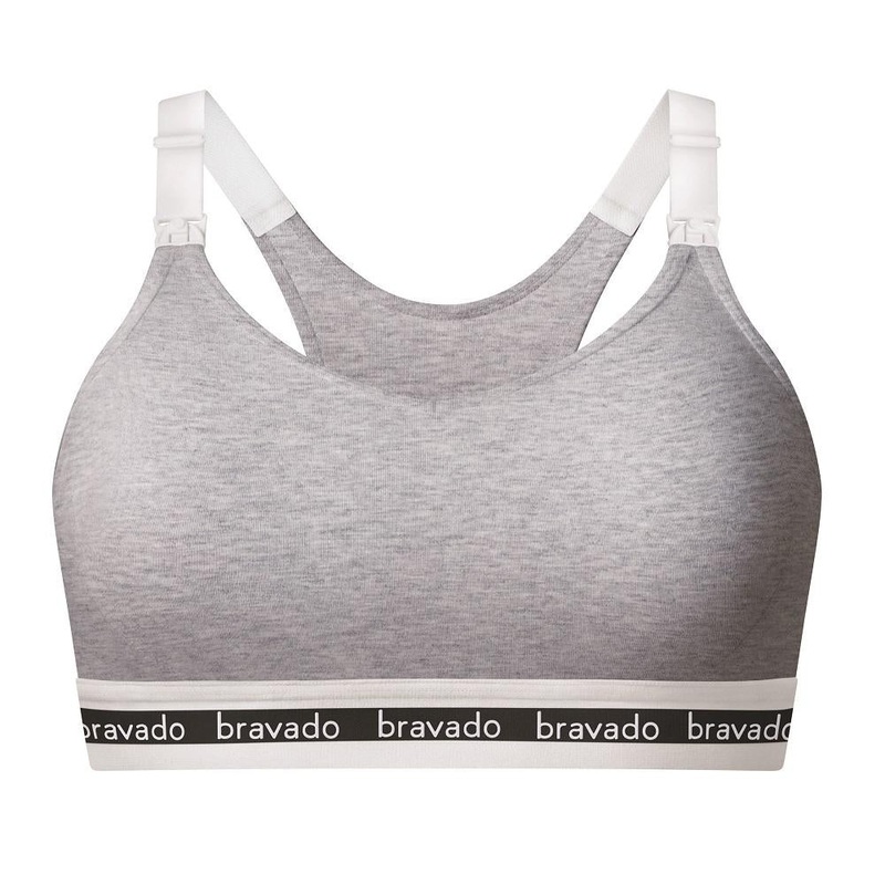Bravado Original Extended Cup Nursing Bra 2.0 (Dove Heather)- CLEARANCE
