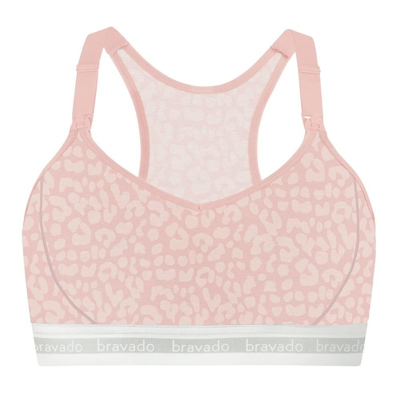 Bravado Original Pumping & Nursing Bra 2.0 (Pink Leopard)