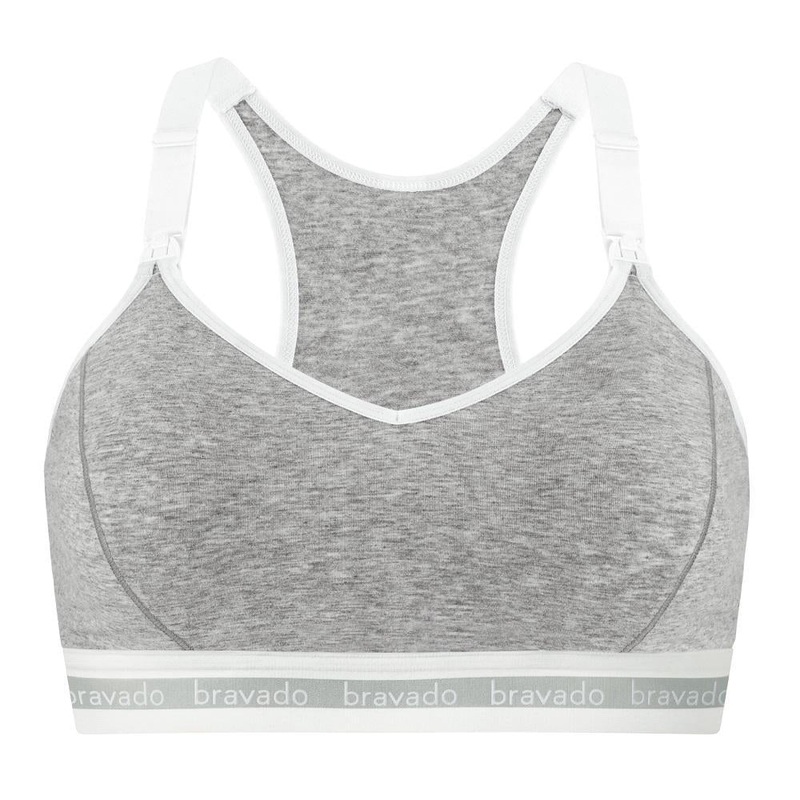 Bravado Original Pumping & Nursing Full Cup Bra 2.0 (Dove Heather)