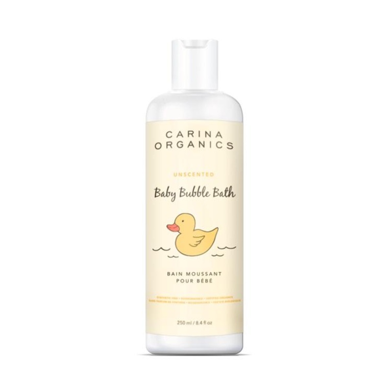 Carina Organics Baby Bubble Bath Unscented (250 ml)