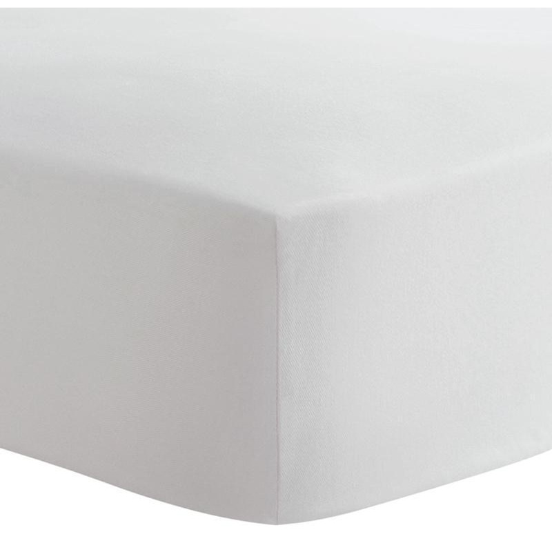 Kushies Organic Jersey Change Pad Cover w/slits for Safety Straps (White)
