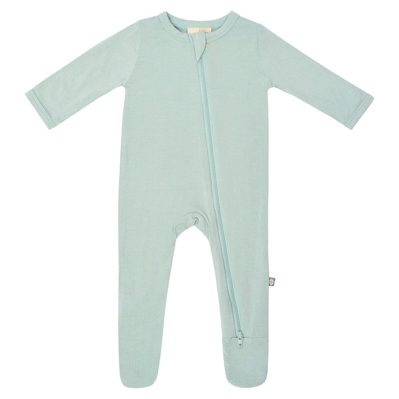 Kyte Baby Zippered Footie (Sage)