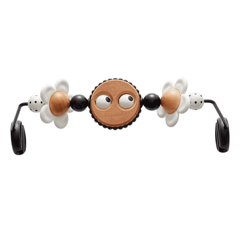 Baby Bjorn Bouncer Toy (Googly Eyes Black & White)