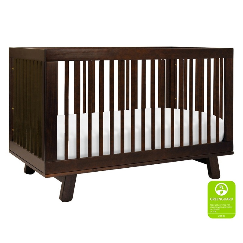 Babyletto Hudson 3-in-1 Crib with Toddler Bed Conversion Kit (Espresso) IN-STOCK