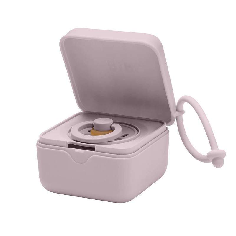 BIBS Pacifier Box (Dusky Lilac)