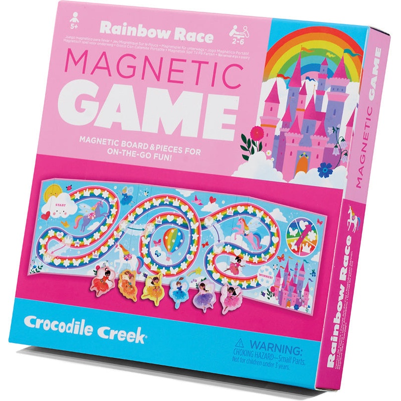 Crocodile Creek Magnetic Game (Rainbow Race)