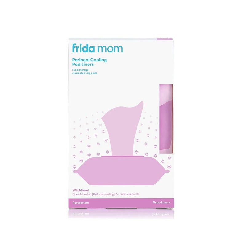 FridaMom Witch Hazel Perineal Cooling Pad Liners (24 Pack)