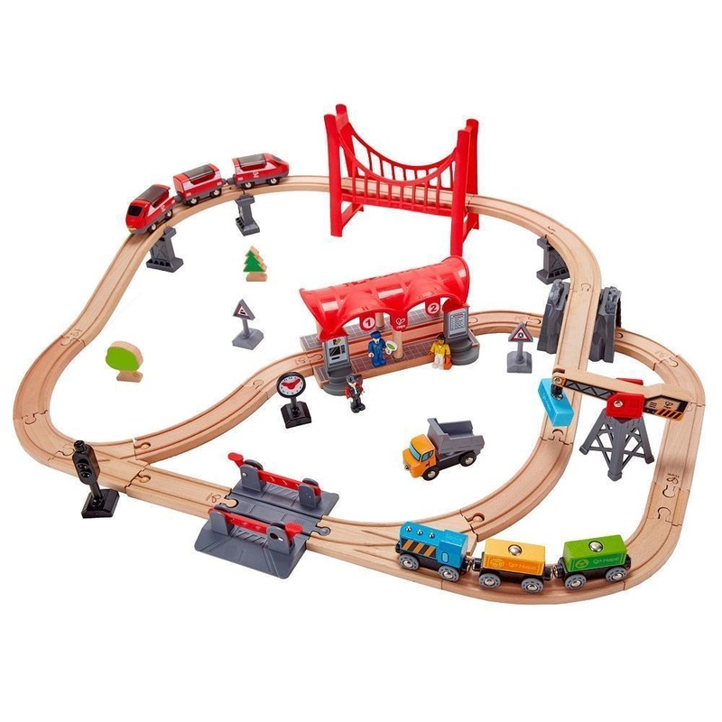 Hape Busy City Rail Set – IN STORE PICKUP ONLY