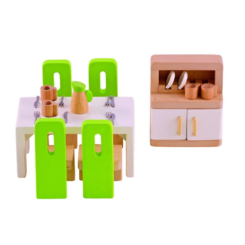 Hape Dollhouse Dining Room