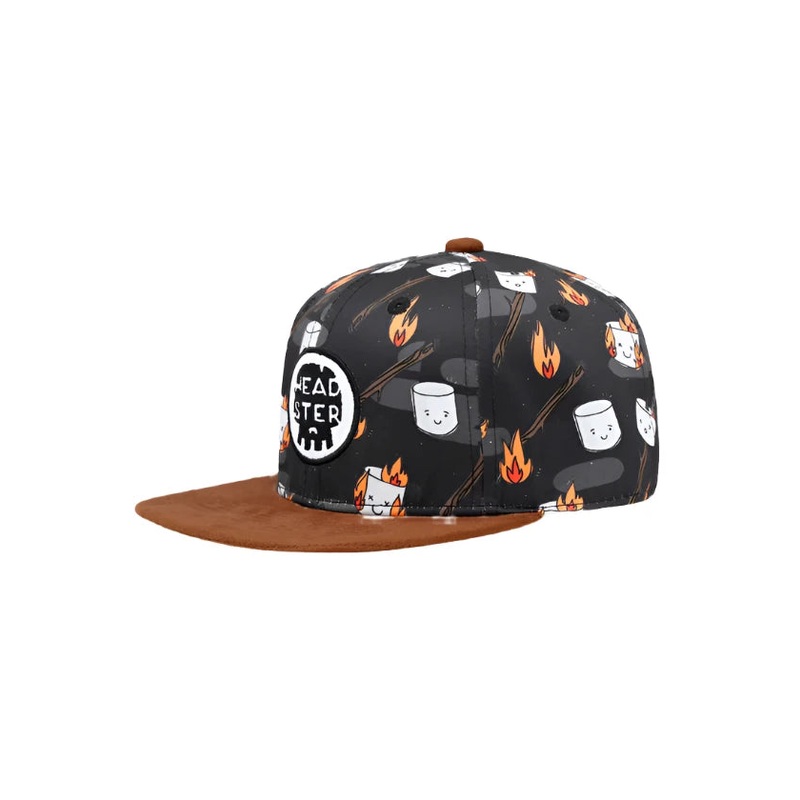 Headster Kids Snapback Cap (Roasted – by La Charbonne (Brown)
