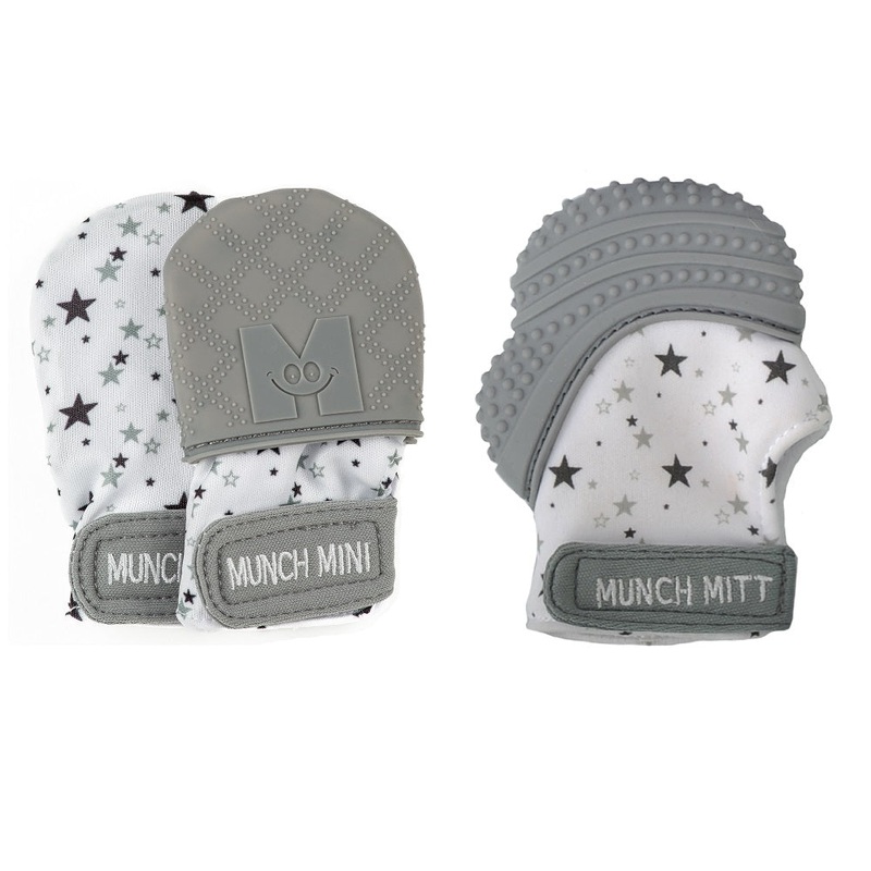 Malarkey Kids Munch Mini/Munch Mitt Combo (Grey Star)