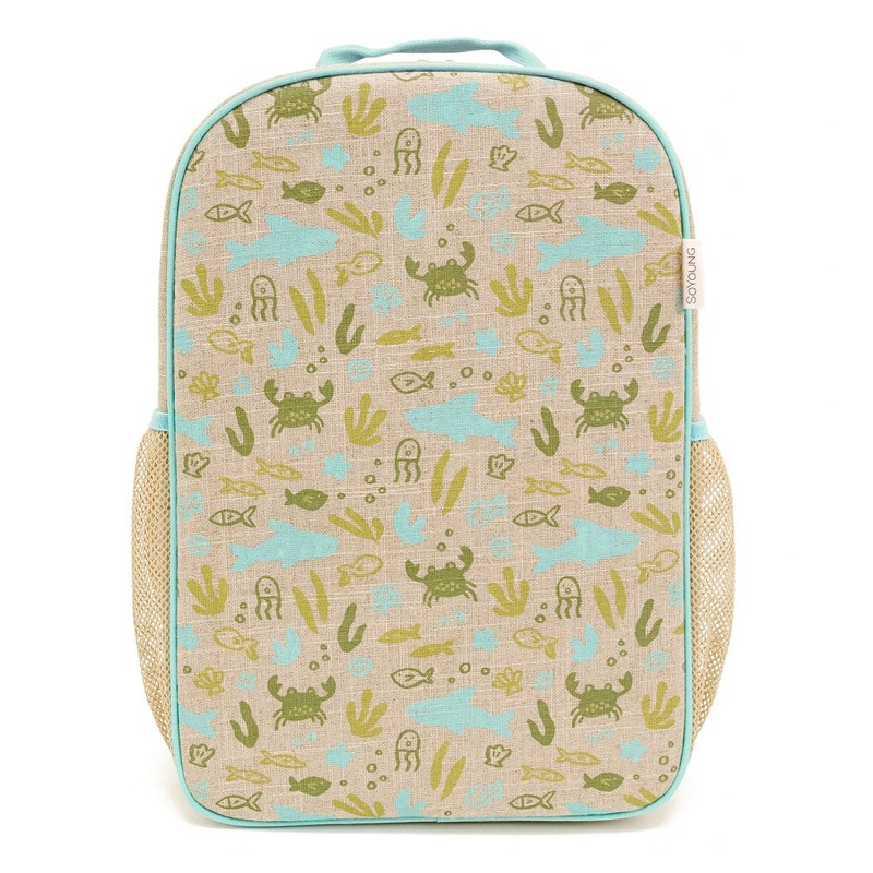 So Young Grade School Backpack (Under the Sea)