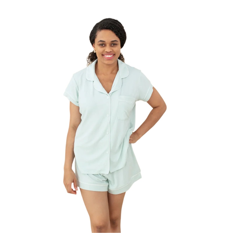 Kyte Baby Women’s Short Sleeve Pajama Set (Dew)