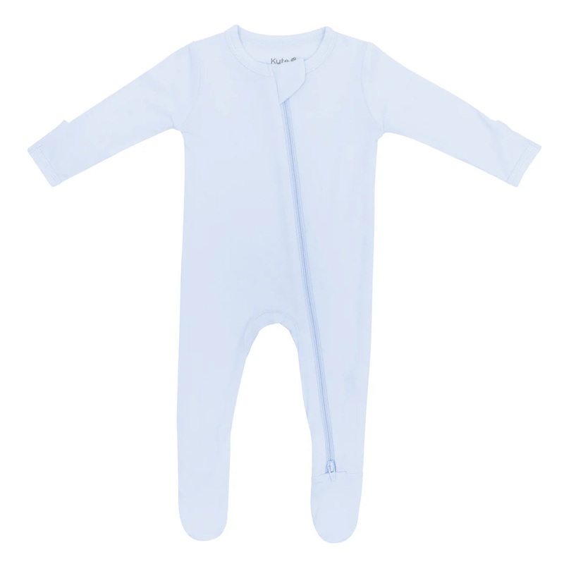 Kyte Baby Zippered Footie (Mist)