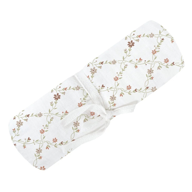 Perlimpinpin Cotton Muslin Single Swaddle (Tapestry)