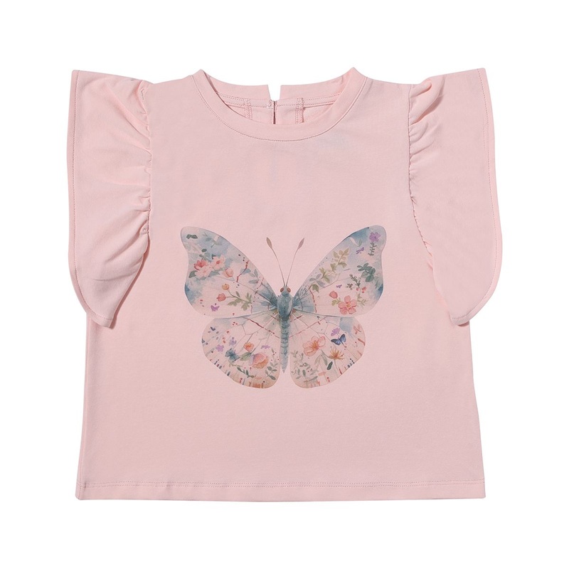 Vignette Sutton T-Shirt (Blue Butterfly)