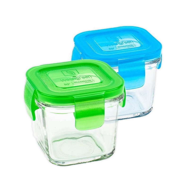 Wean Green Wean Cubes 4oz (2 Pack -Blueberry/Pea)