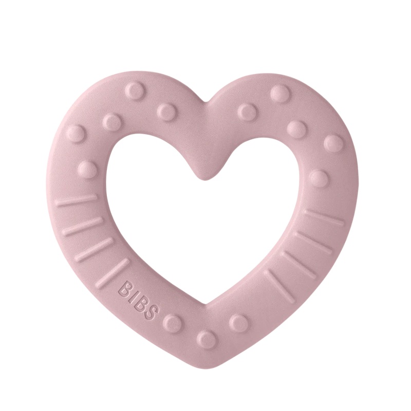 BIBS Baby Bitie Heart (Pink Plum)