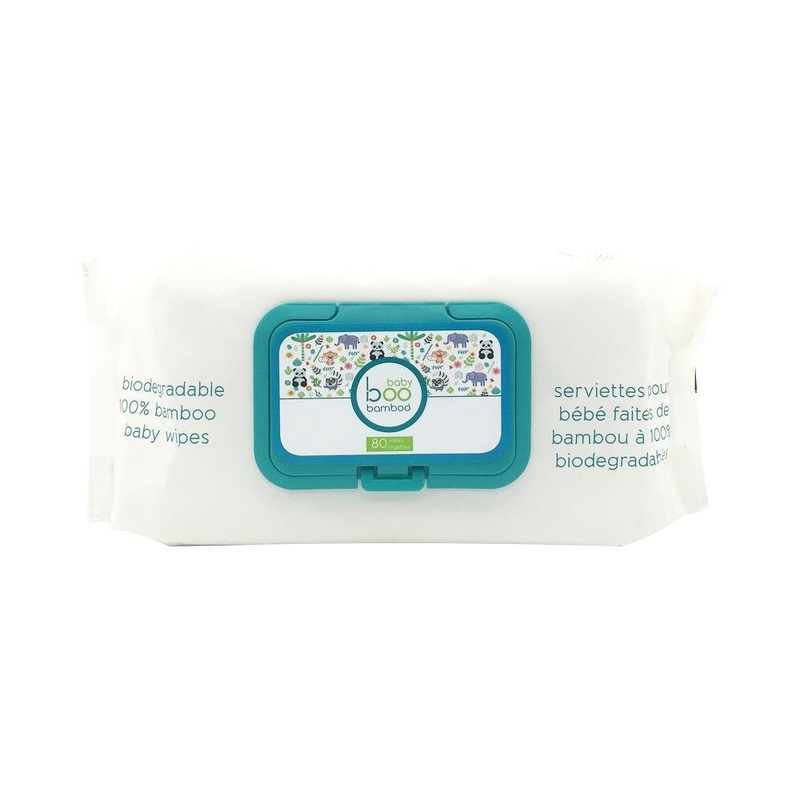 Boo Bamboo Baby Wipes (80 Count)