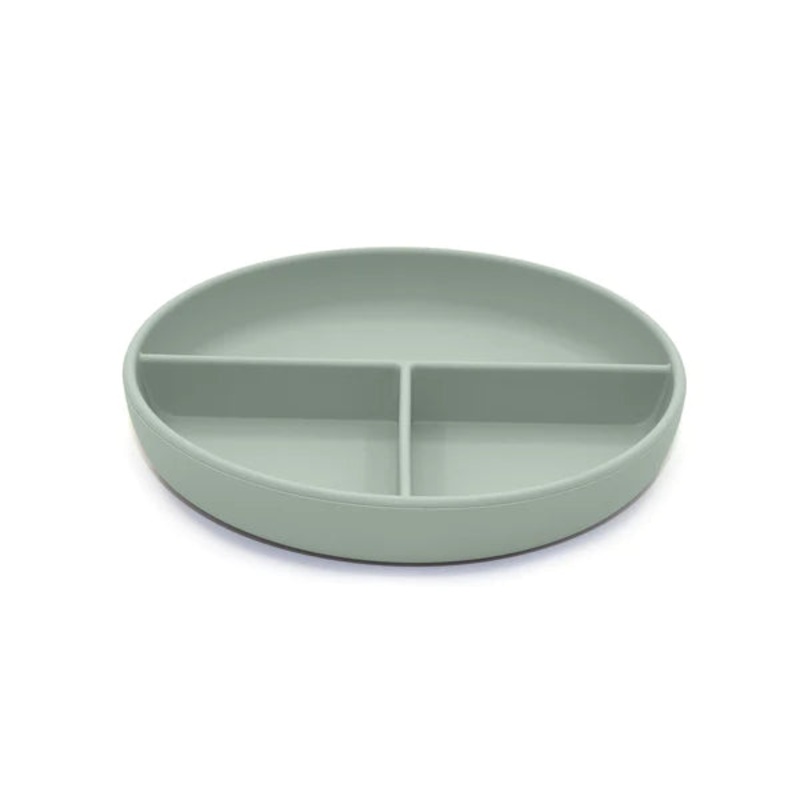 noka Divided Suction Plate (Leaf)