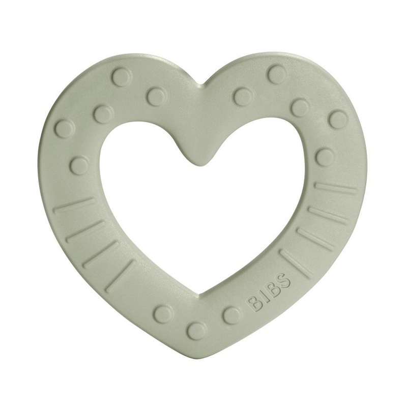 BIBS Baby Bitie Heart (Sage)