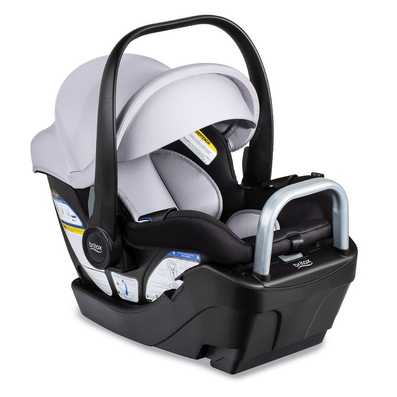 Britax Willow S Infant Car Seat with Alpine Base (Glacier Onyx)