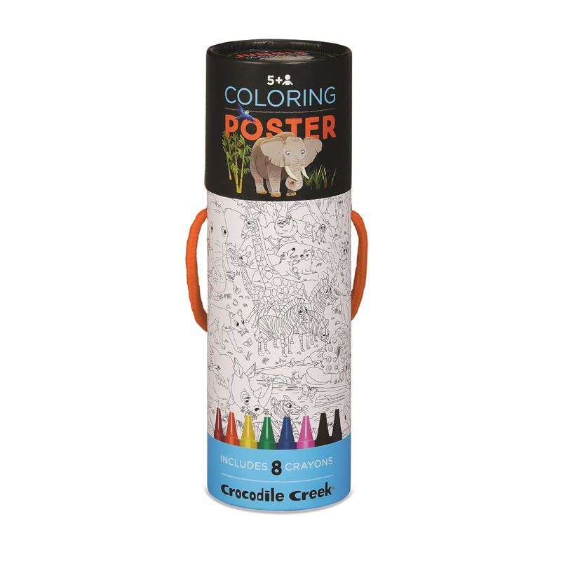 Crocodile Creek Colouring Art Set