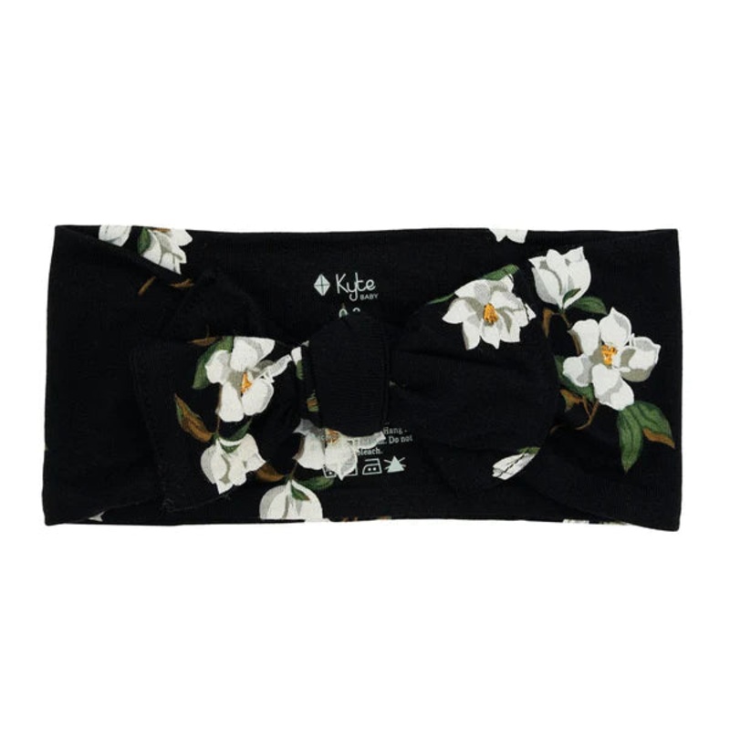 Kyte Baby Bow Headband (Small Midnight Magnolia) – FINAL SALE