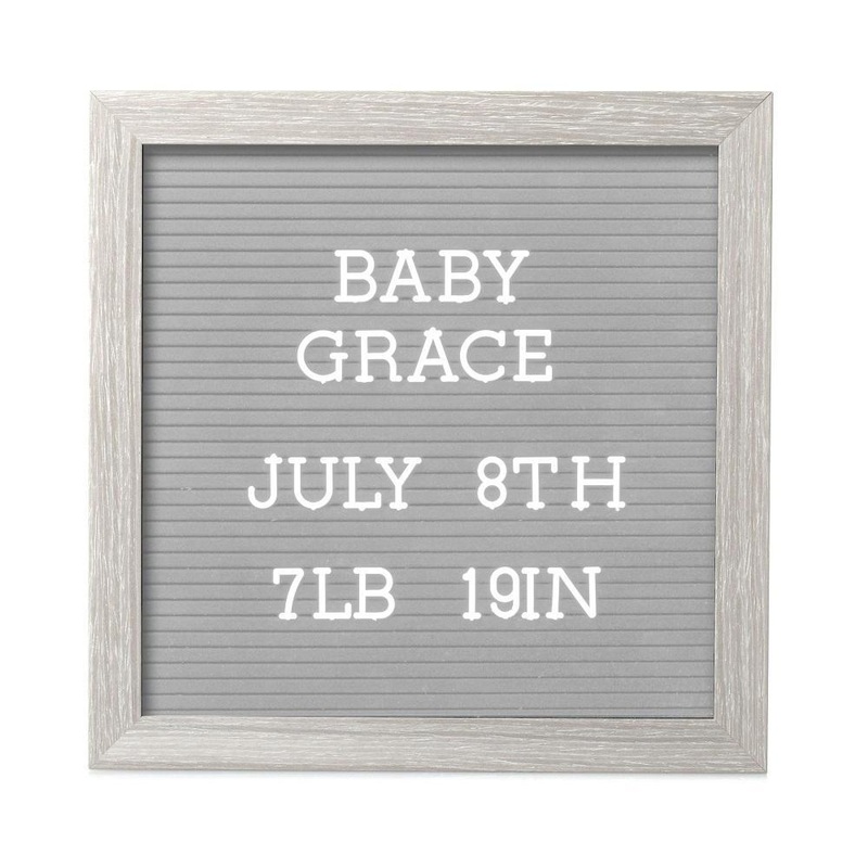 Pearhead Letterboard Set (Light Grey)