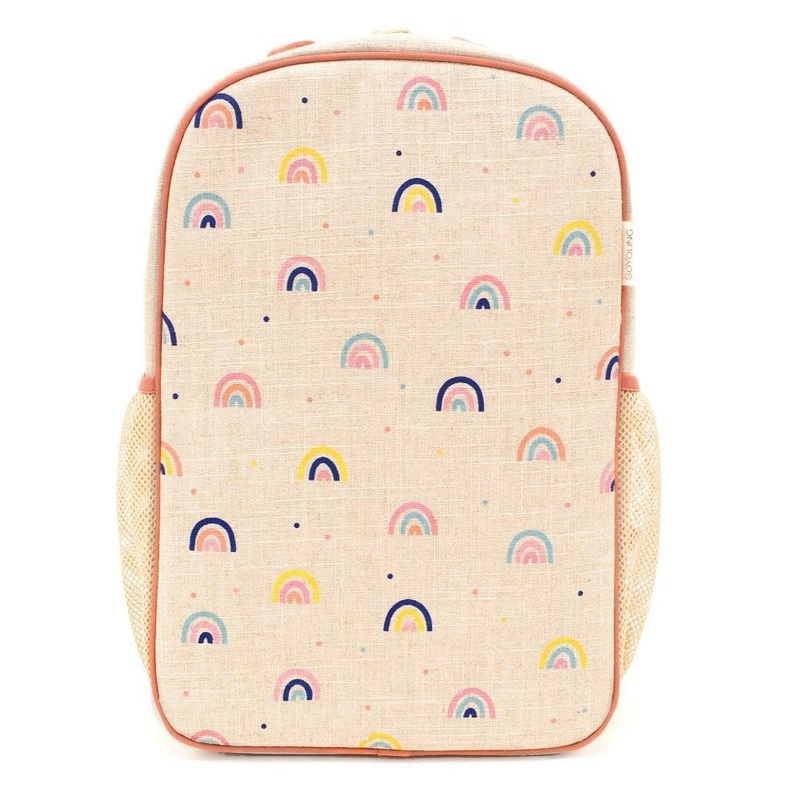So Young Grade School Backpack (Neo Rainbows)