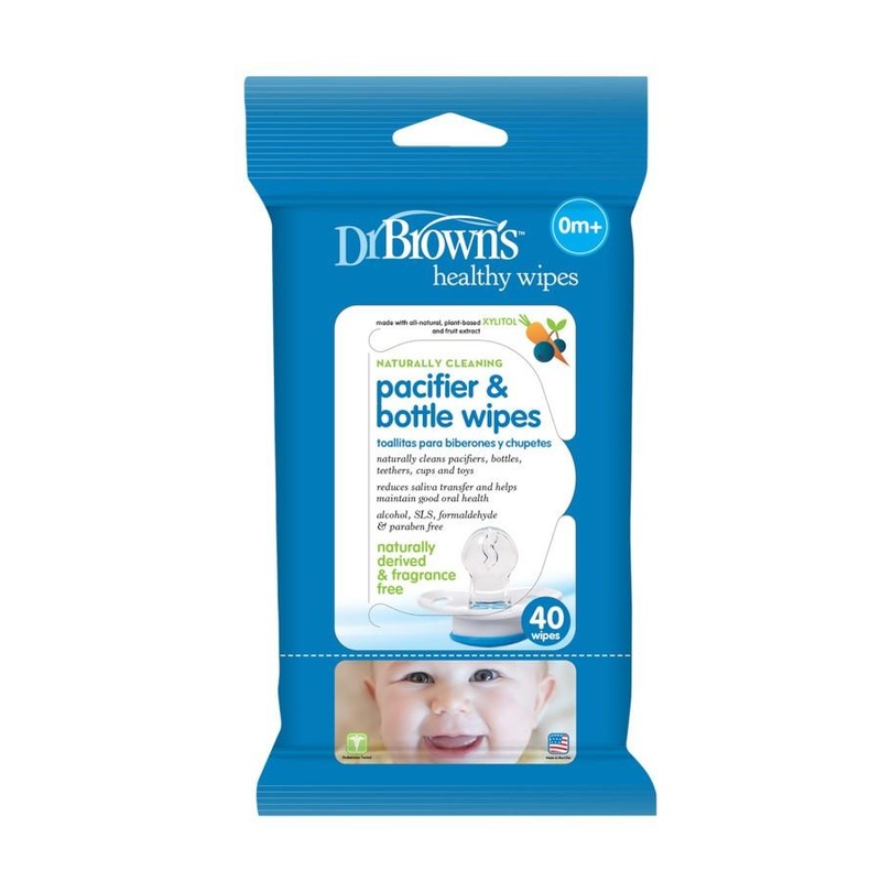 Dr. Brown’s Pacifier & Bottle Wipes (40 Count)