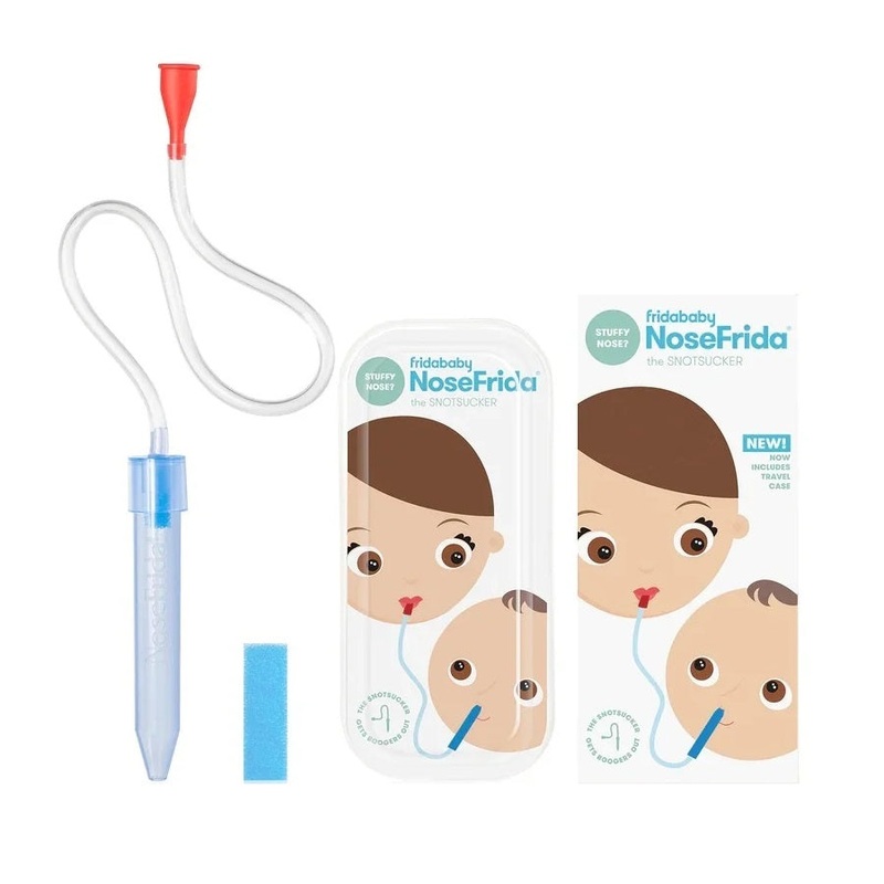 Fridababy NoseFrida The Snotsucker + Travel Case