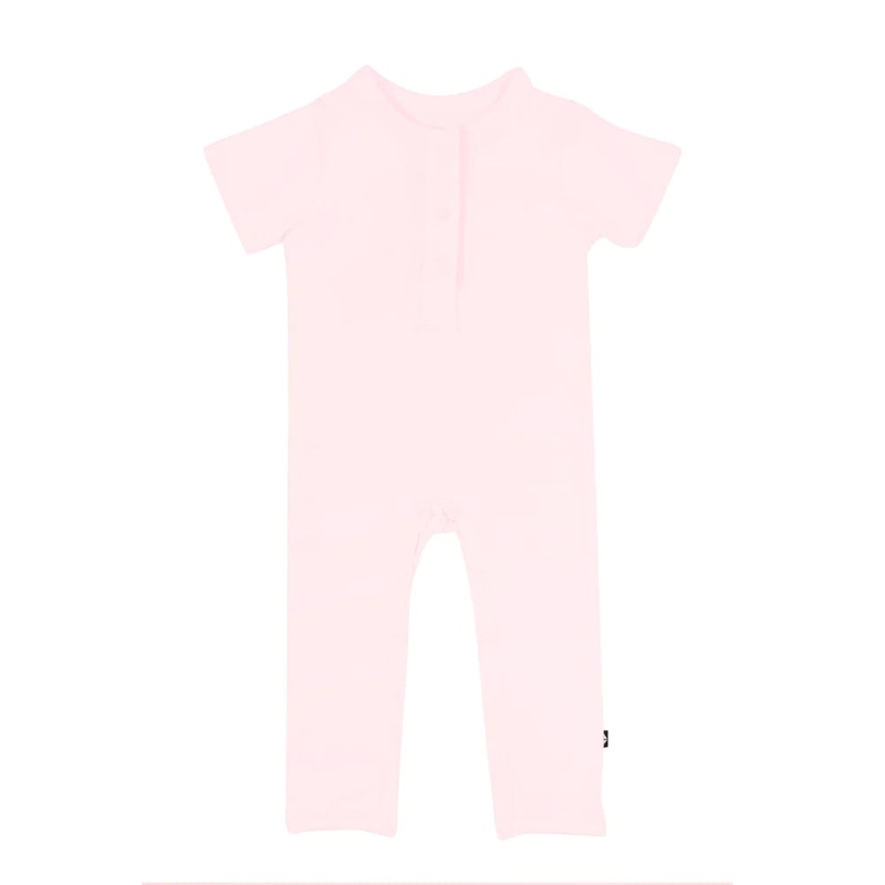 Kyte Baby Short Sleeve Romper (Sakura)
